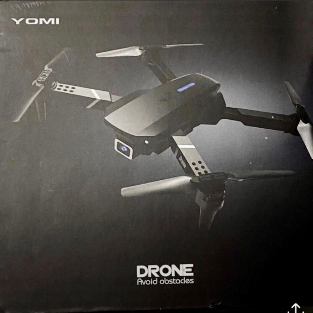 Drone with Obstacle Avoidance| New In Manufacture Sealed Box | Black | Yomi NEW